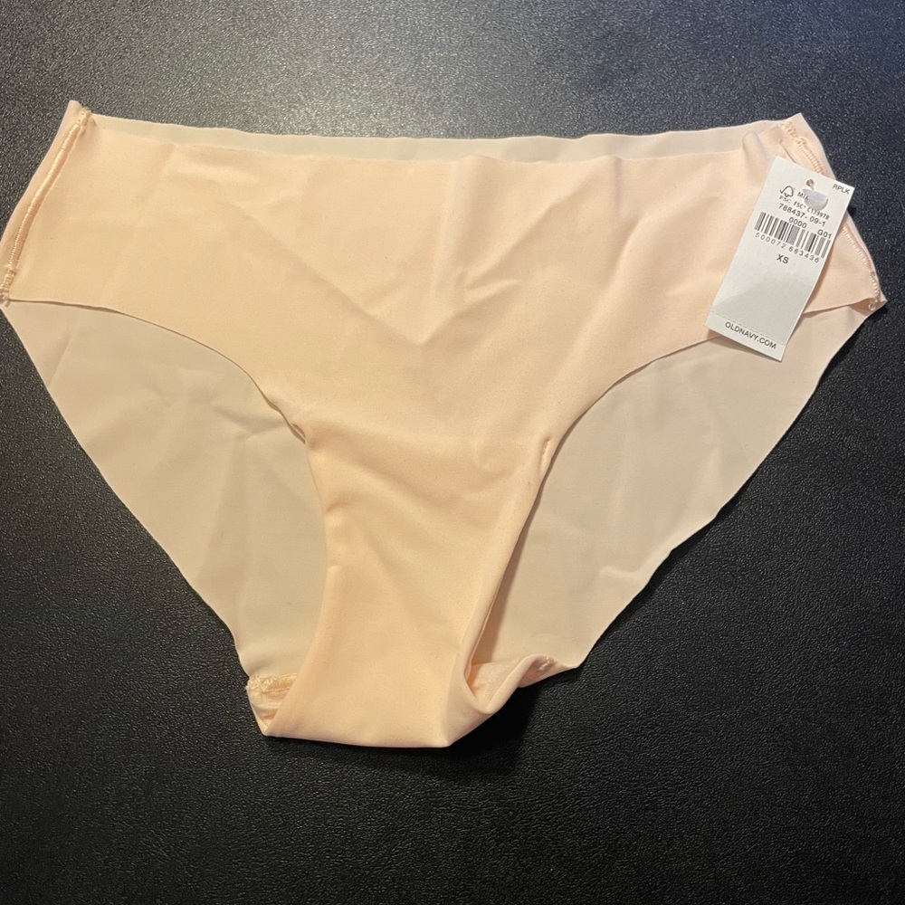 Old Navy Underwear Panties Extra Small XS BNWT Light Pink / Nude Color